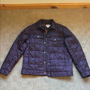 ARIAT WOMEN'S PUFFER TRUCKER JACKET, MULBERRY WINE